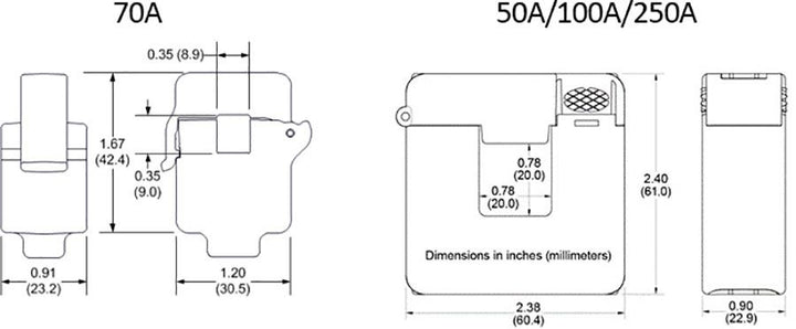 Solaredge Pinza Toroidal SolarEdge 70A – Bild 4