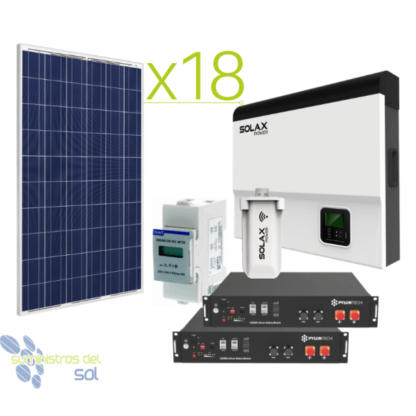 Repowergy Solar-Eigenverbrauchs-Komplettset Solax 29000Whdía und Batte