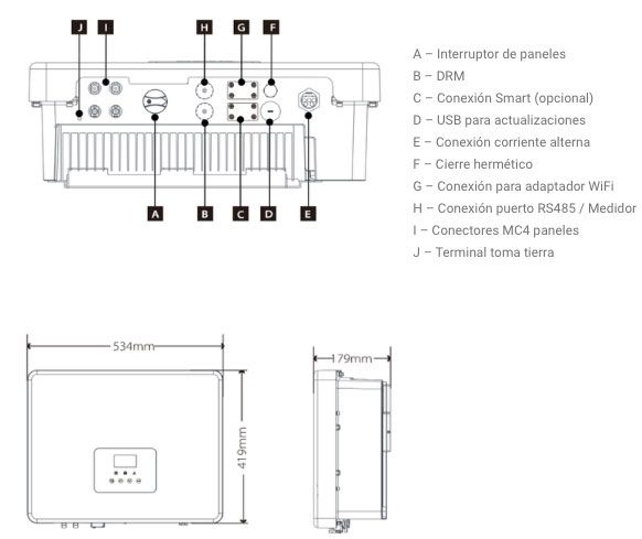 Repowergy Solax X3-MIC-4.0-T - Dreiphasiger Netz-Wechselrich – Bild 5
