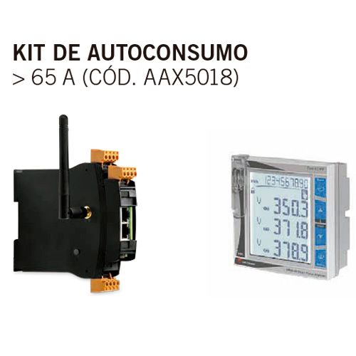 Suministros Orduna Kit SELF-CONSUMPTION 3PLAY 100TL (WATTMETER > 65A PER PHASE+ EMS)