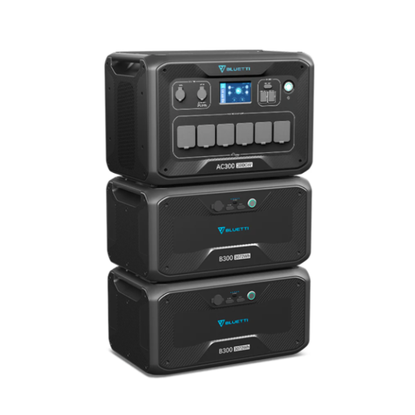 Bluetti AC300 + B300 Estación portátil 3.000W - 3.072Wh