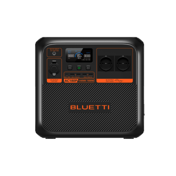 Bluetti AC180P Estación portátil 1.800W - 1.440Wh
