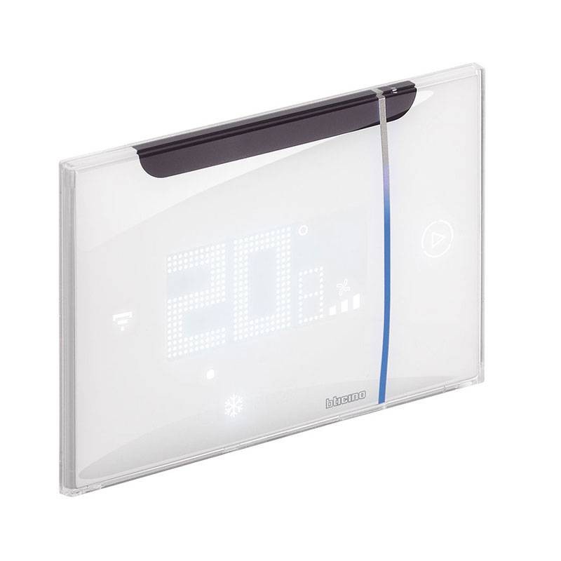 Bticino XW8003 Unterputz-Thermostat für Klimatisierung und Gebläsekonvektor
