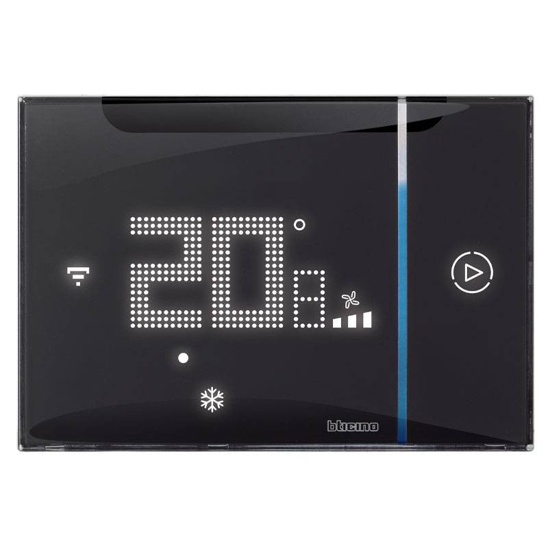 Bticino XG8003 Unterputzthermostat für Klimatisierung und Gebläsekonvektor