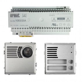Urmet Basic Kit für 2Voice Video-Türstation Sinthesi 1783/704 Türsprechanlagen-Set