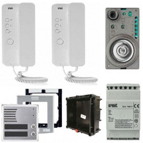 Urmet 1150/302 Türsprechanlage für Zweifamilienhaus Zubehör
