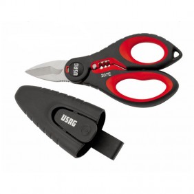 Usag 207-E Profi-Schere aus Stahl 155 x 40 mm U02070006