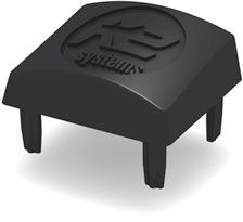 K2 SYSTEMS - Bouchon de terminaison Crossrail et Singlerail 36 - 1004767