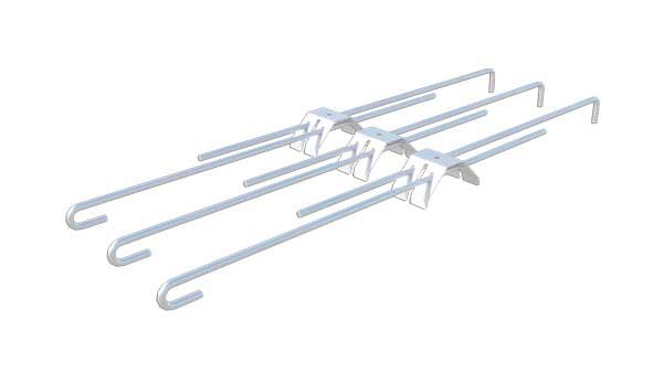 PANELCLAW - ENSTALL - Wave - Broche de connecteur (ensemble de 3 pièces) - 1009122