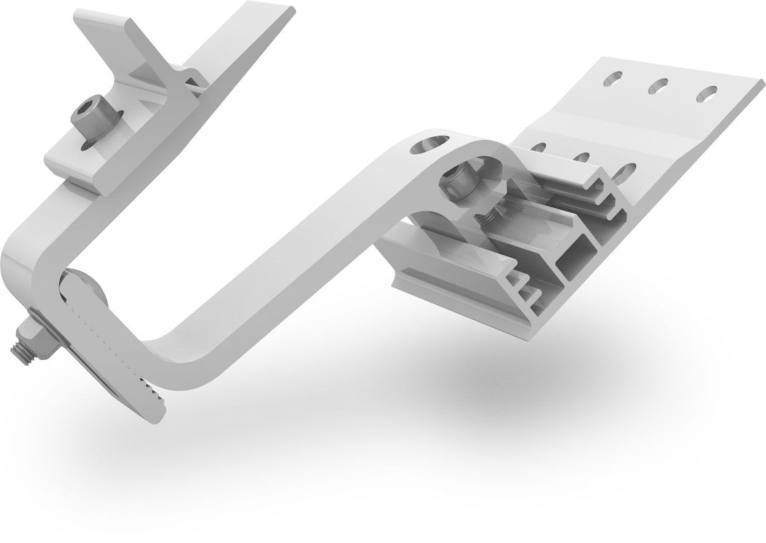 K2 SYSTEMS - Crochet de toit réglable SingleHook 4S - Prémonté avec Climber - 2003144