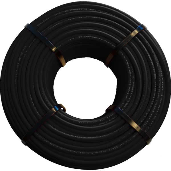 KBE - Câble solaire noir 6 mm2 - Couronne 100m - 820600015060QU