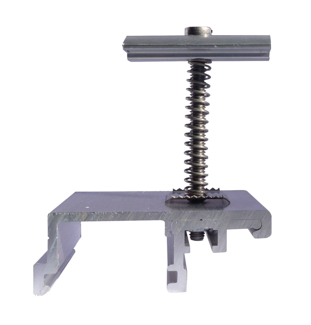 DOME SOLAR - Fixation universelle pour hauteur 30 à 35 mm avec mise à la terre - FIX040