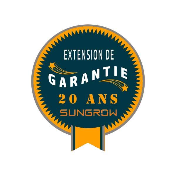 SUNGROW - Extension de garantie fabricant à 20 ans - SG50CX