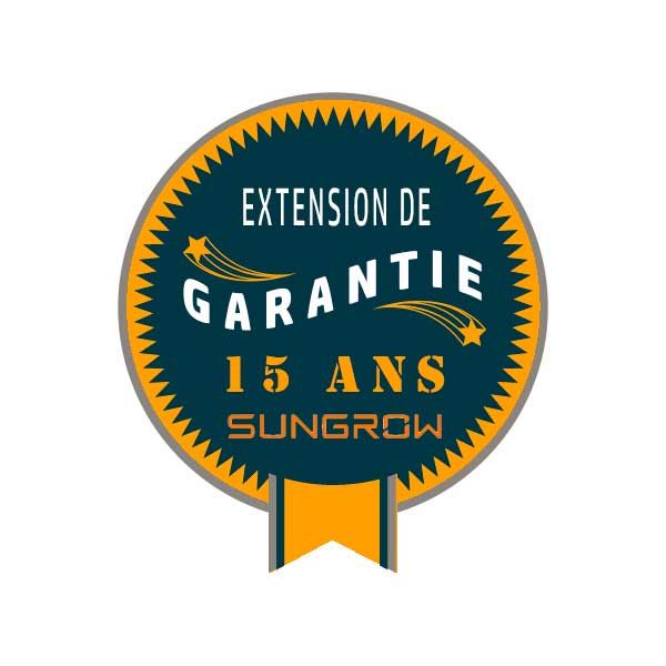 SUNGROW - Extension de garantie fabricant à 15 ans - SG110CX