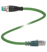 Pepperl+Fuchs V1SD-G-GN5M-PUR-E1S-V45-GConnection Kabel, Ethernet