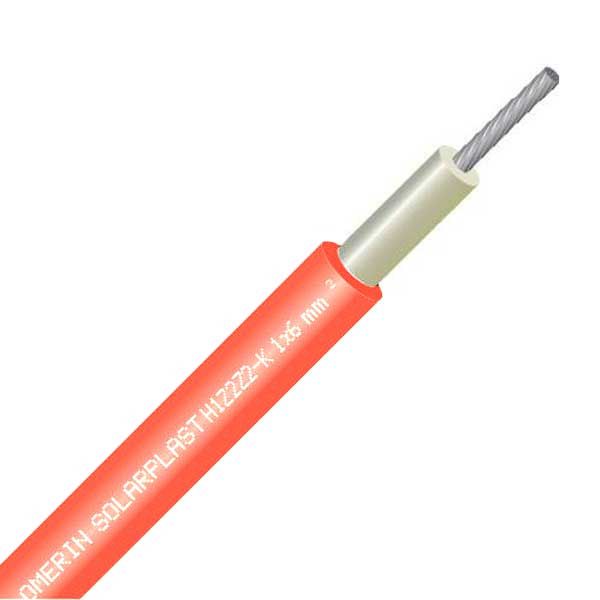 OMERIN - Câble solaire rouge 6 mm2 - Touret 500m