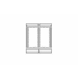 Vaillant Einbau-Module speziell für 2 vertikale VFK 0020059599