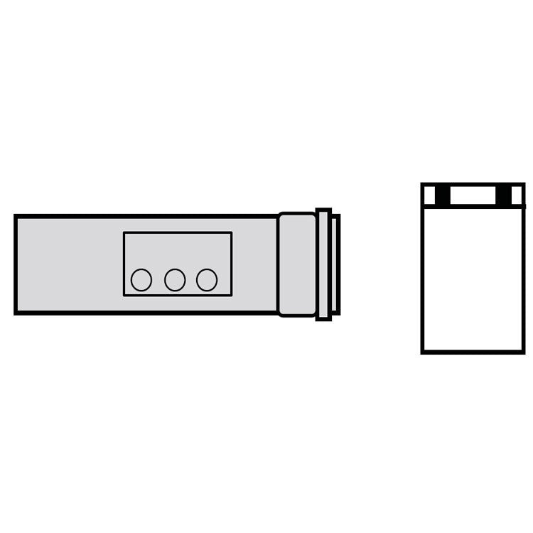 Vaillant Kanal mit Inspektion 200 mm 0020095562
