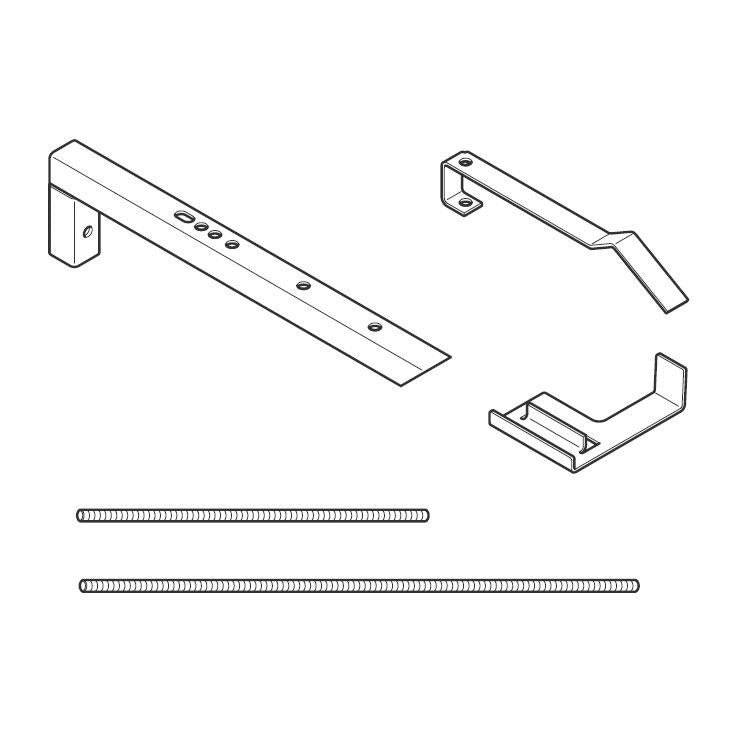 Vaillant Halterung zur Abgasmontage 0020107879