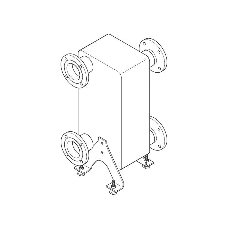 Vaillant Wärmetauscher für Kaskadenkessel PHE S 120-70 (120 kW) 0020137069