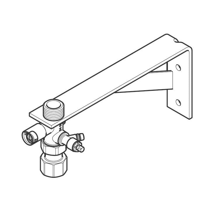Vaillant Wandhaken zur Verbindung des Solar-Expansionsgefäßes mit der auroFLOW exclusive VPM 20/2 S Station oder auroFLOW VMS 70 0020173592