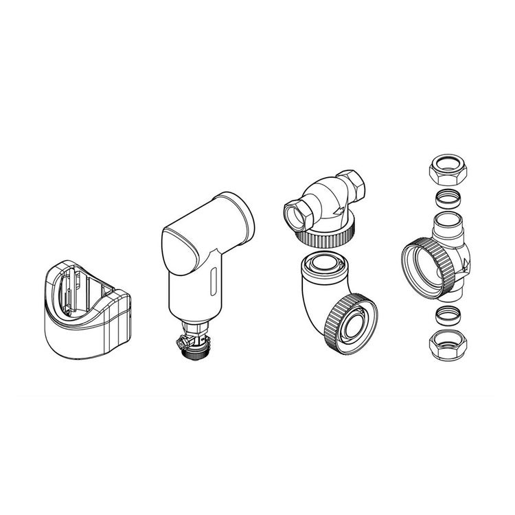 Vaillant Magnetischer Schlamm- und Magnetfilter mit horizontalen Anschlüssen 0020201905