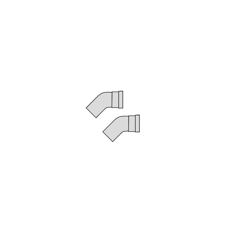 Vaillant Paar Kurven 45° 60mm 0020222516