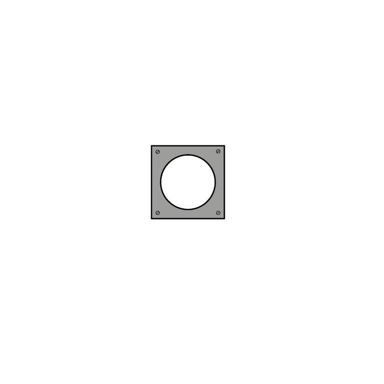 Vaillant Schornsteinverschluss-Set mit Inspektion 60mm 0020222521