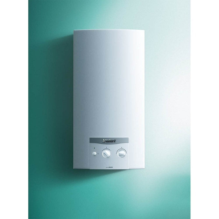 Vaillant AtmoMAG 144/1 I (GPL) Durchlauferhitzer Low NOx mit offener Brennkammer, Naturzug mit Batteriezündung 0010022573