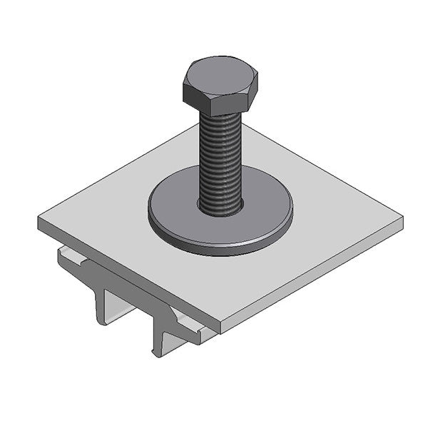Van Der Valk Solar-Aluminium Klem Optimizer/Micro-Side++ &Trap (774223)