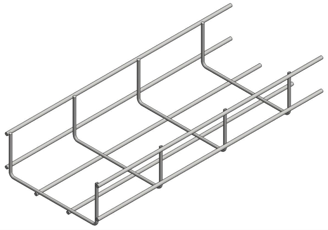 Van Der Valk Solar-Zink-Aluminium Draadgoot B=150 H=60 L=3000Mm (76010150603000)