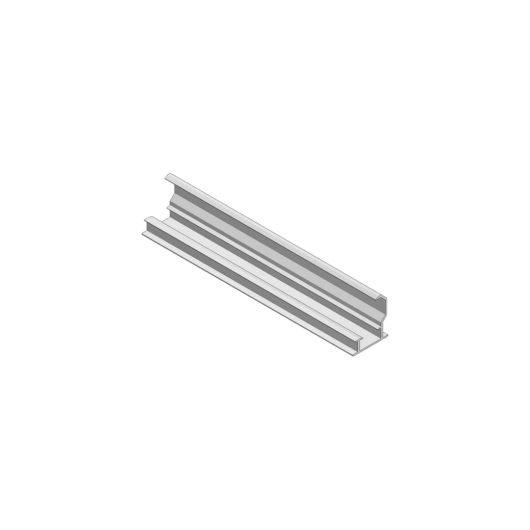 Van Der Valk Solar-Aluminium Inleg Profiel Onder H30Mm L=6650Mm (700503006650)