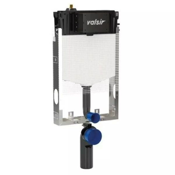 Einbaukassette Valsir 90 MM für hängende Toiletten Modell Tropea S Fixsystem