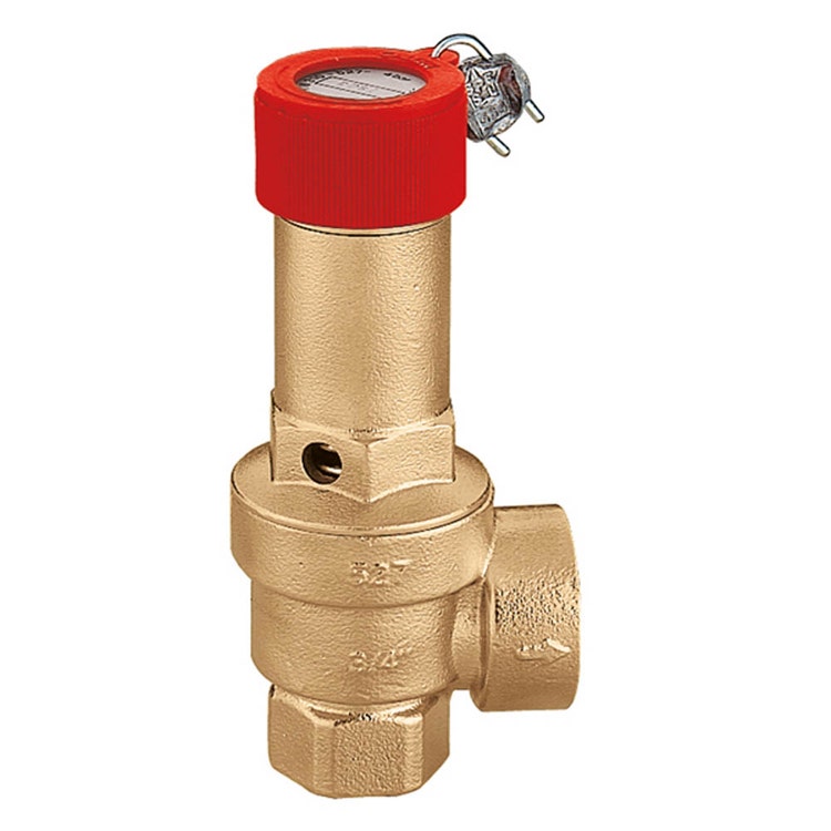 Caleffi Sicherheitsventil, zertifiziert und auf dem Prüfstand Inail (ehemals Ispesl) kalibriert, mit Innengewindeanschlüssen, Sonderkalibrierungen 1”x 1 1/4” 1,5 bar 527615