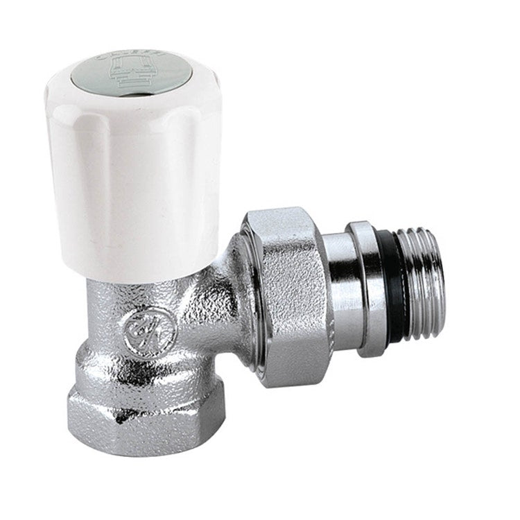 Caleffi Thermostatisierbares Ventil, Eckform, für Stahlrohr 1" ohne Gummidichtung Kv: 4,47 401603