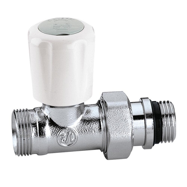 Caleffi Thermostatisierbares Ventil, Durchgangsform, für Kupfer-, Kunststoff- und Mehrschichtverbundrohre 3/8" kv:1,35 339302