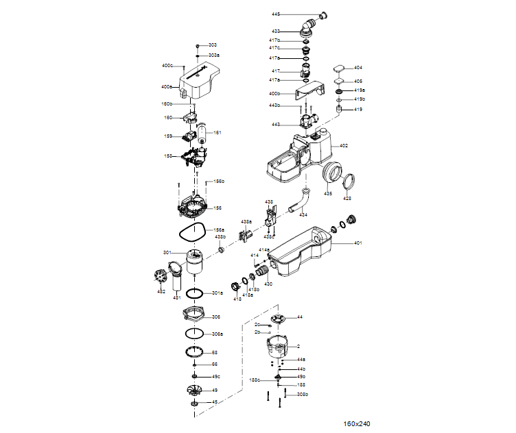 GRUNDFOS Hebeanlage SOLOLIFT2 WC-3 Art. 97775315