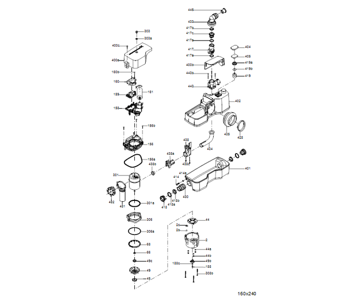 GRUNDFOS Hebeanlage SOLOLIFT2 WC-3 Art. 97775315