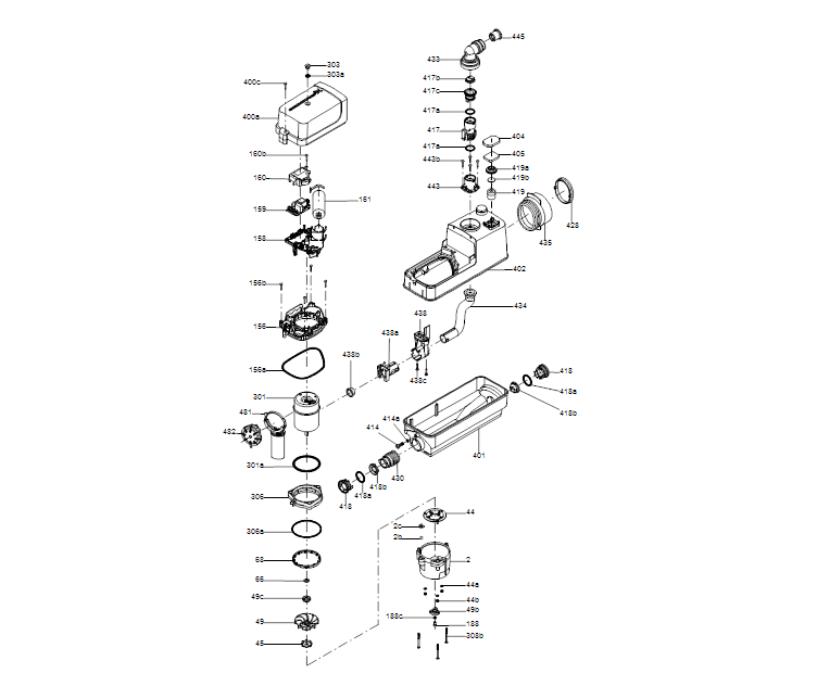 GRUNDFOS Hebeanlage SOLOLIFT2 CWC-3 Art. 97775316 