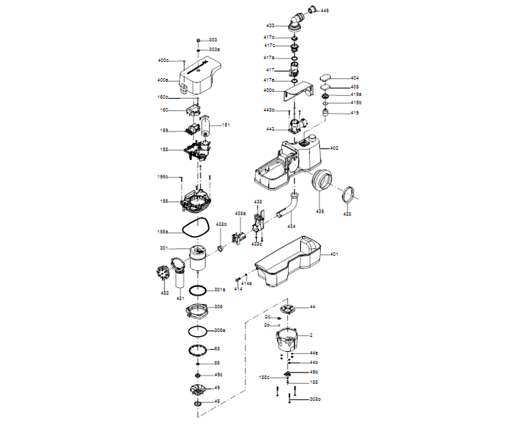GRUNDFOS Hebeanlage SOLOLIFT2 WC-1 Art. 97775314