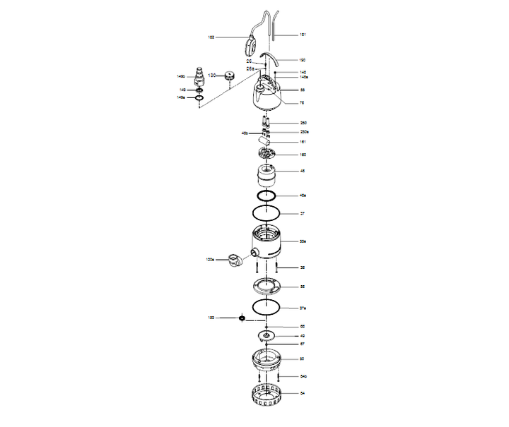 GRUNDFOS Tauchmotorpumpe Unilift CC7 - A1 HG Art. 98624464