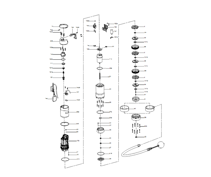 GRUNDFOS UNTERWASSERPUMPEN SBA 3-45 A Art. 92713068
