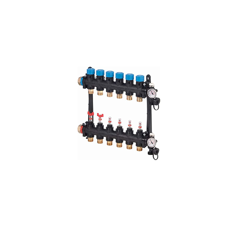 Solarics Uponor 1086251 – Vario M Kollektor mit Durchflussmesser FM 12X G3/4 Euro