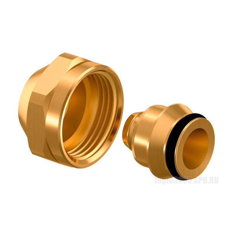Solarics Uponor 1065290 – Vario PEX Kompressionsadapter 20x1,9/2,0-G3/4"