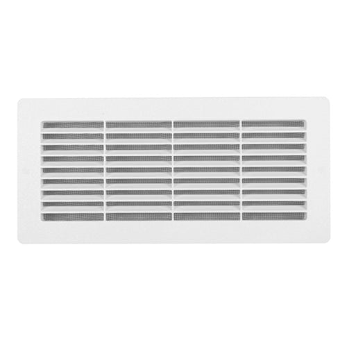 Ventila HPM 90x220 W – Lüftungsgitter eckig, Kunststoff, weiß, 90 × 220 mm