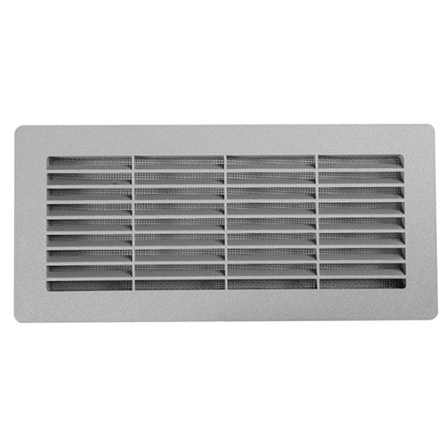 Ventila HPM 90x220 G – Lüftungsgitter eckig, Kunststoff, grau, 90 × 220 mm