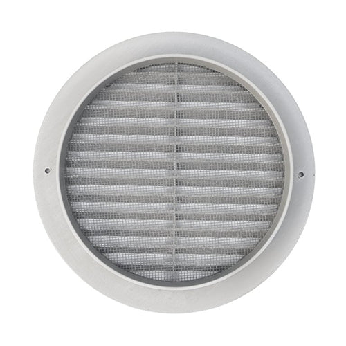 Ventila KPM 110KG G – Lüftungsgitter rund, Kunststoff, grau, Ø 110 mm