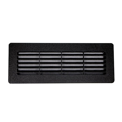 Ventila HPM 60x204 B – Lüftungsgitter, 60 x 204 mm, schwarz