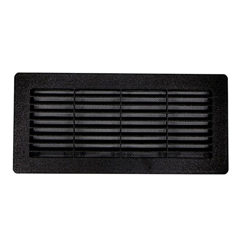Ventila HPM 90x220 B – Lüftungsgitter, 90 x 220 mm, schwarz