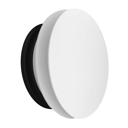 Ventila KTVd 125 W – Tellerventil, Rohr 125 mm, weiß